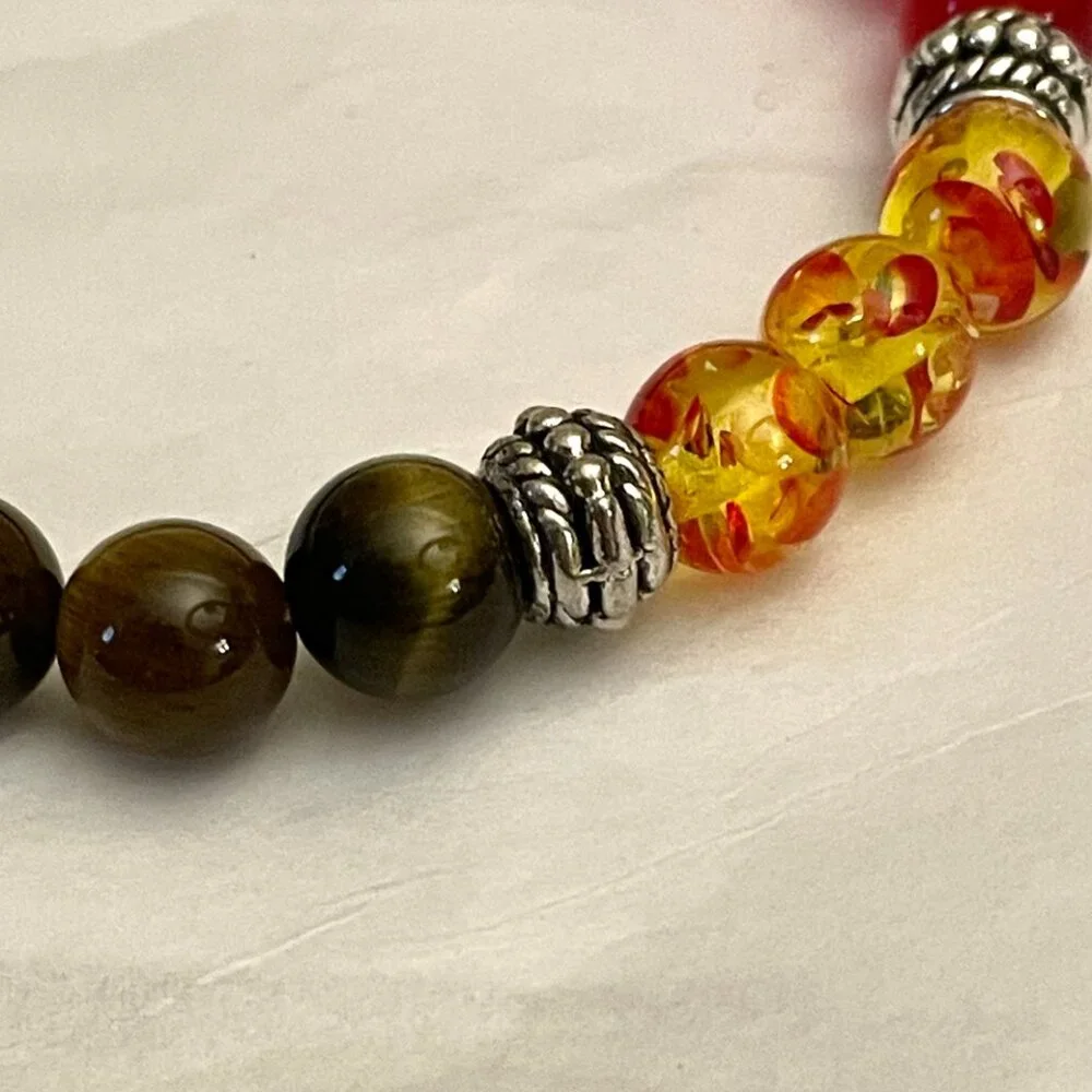 New Hamoery Chakra Stone Bracelet